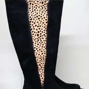 Pierre Dumas Animal Print Boots